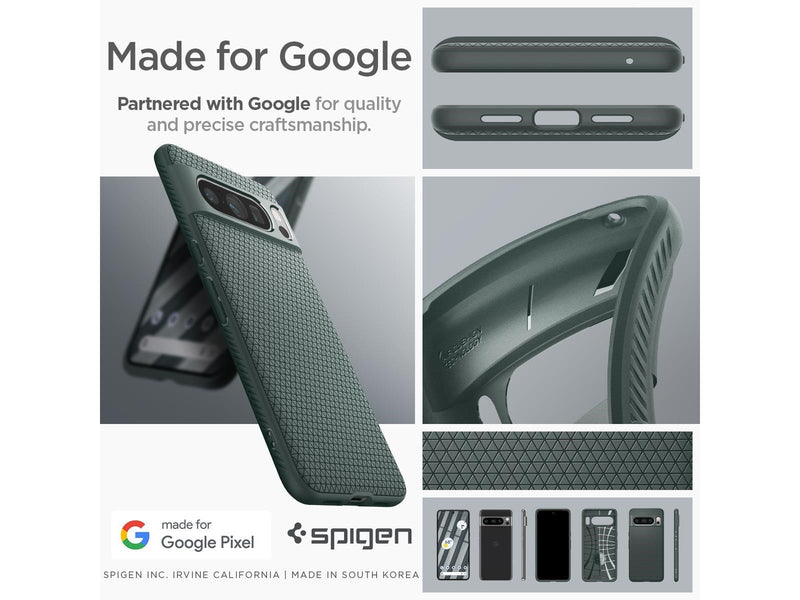 Spigen Liquid Air - abyss green - Google Pixel 8 Pro