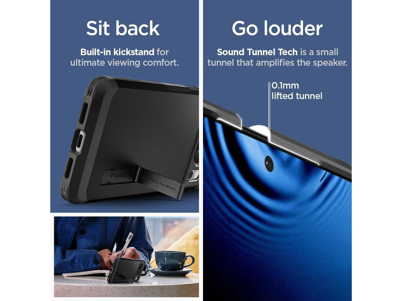 Spigen Tough Armor - black - Google Pixel 8 Pro