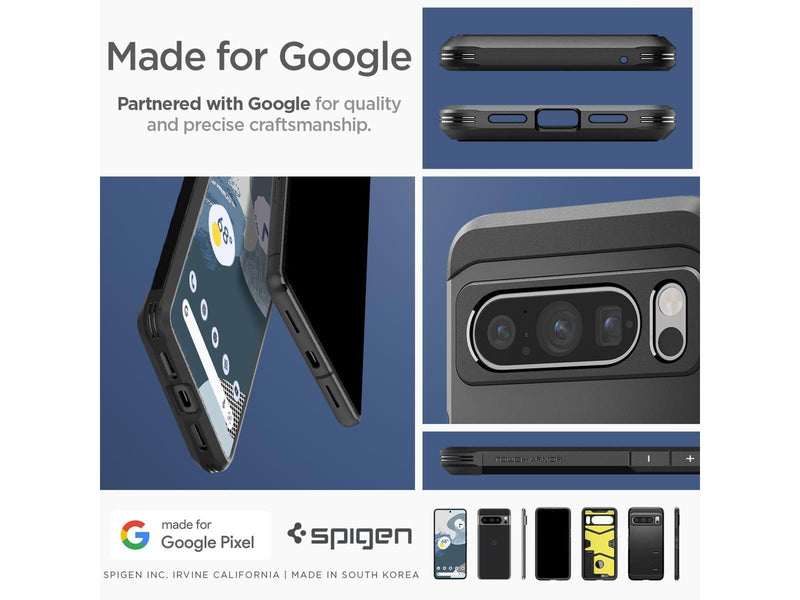 Spigen Tough Armor - black - Google Pixel 8 Pro