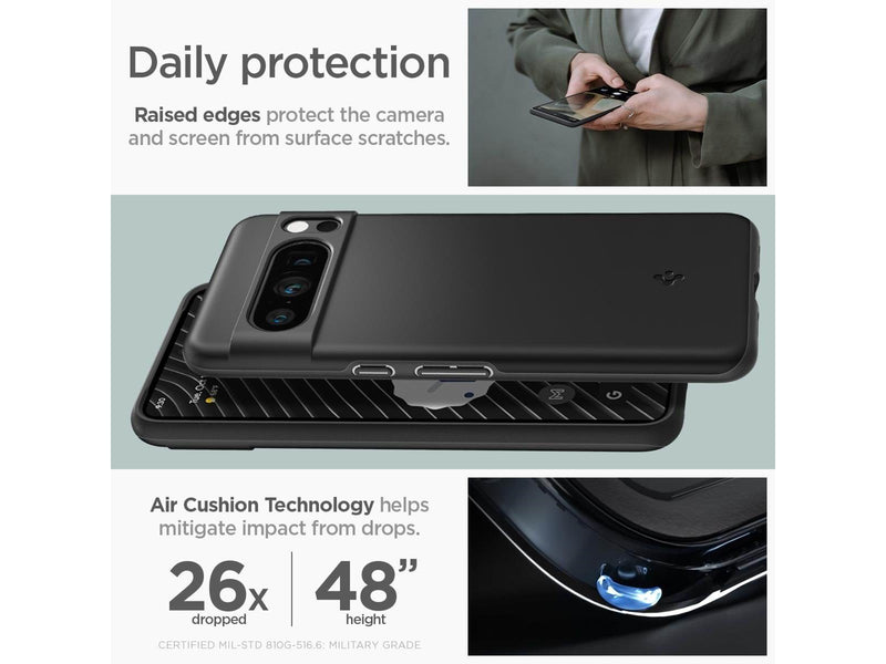 Spigen Thin Fit - black - Google Pixel 8 Pro