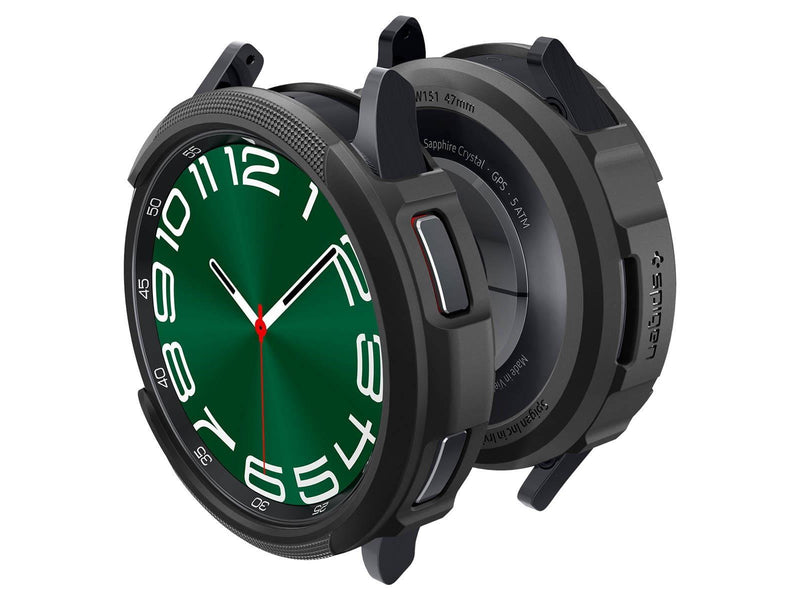 Spigen Liquid Air - matte black - Samsung Galaxy Watch6 Classic 47mm