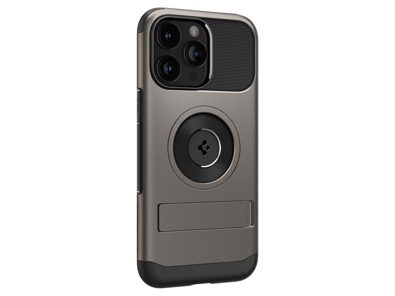 Spigen Slim Armor MagSafe - gunmetal - iPhone 15 Pro