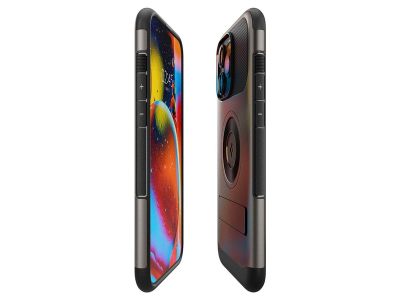 Spigen Slim Armor MagSafe - gunmetal - iPhone 15 Pro