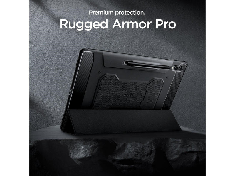 Spigen Rugged Armor Pro - black - Samsung Galaxy Tab S10/S9/S8 Ultra