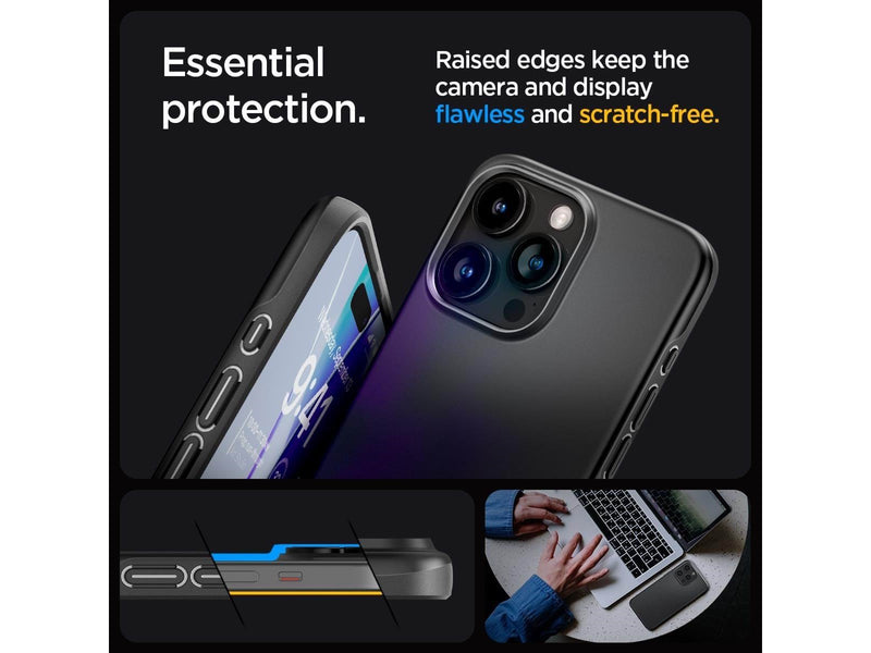 Spigen Thin Fit - black - iPhone 15 Pro Max