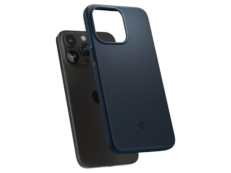 Spigen Thin Fit - metal slate - iPhone 15 Pro Max