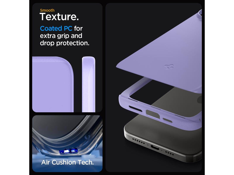 Spigen Thin Fit - iris purple - iPhone 15 Pro Max