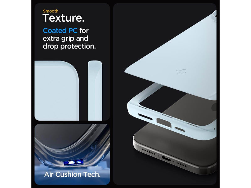 Spigen Thin Fit - mute blue - iPhone 15 Pro Max