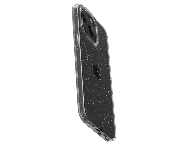 Spigen Liquid Crystal Glitter - crystal quartz - iPhone 15 Pro Max