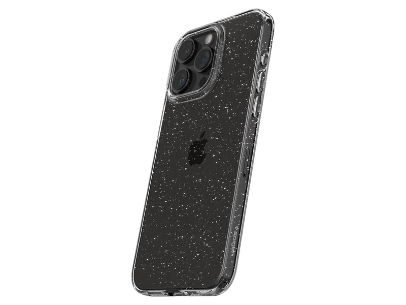 Spigen Liquid Crystal Glitter - crystal quartz - iPhone 15 Pro Max