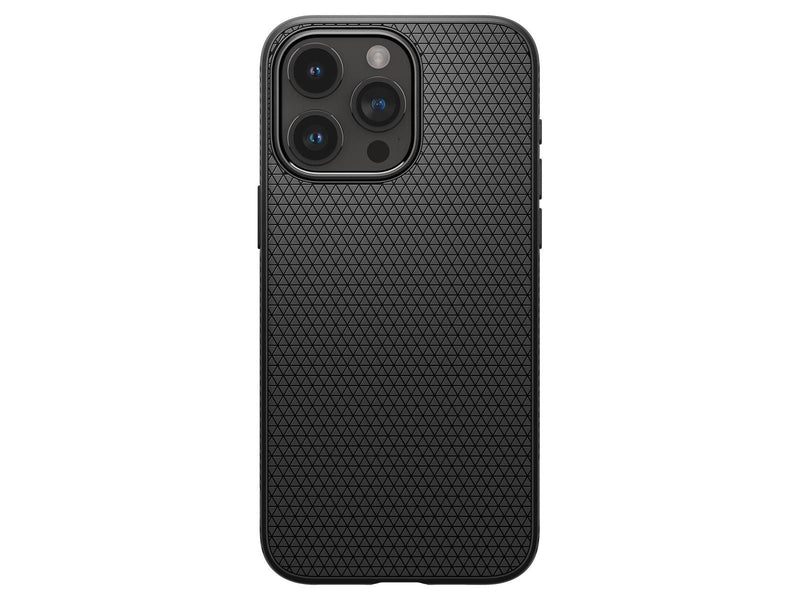 Spigen Liquid Air - matte black - iPhone 15 Pro Max