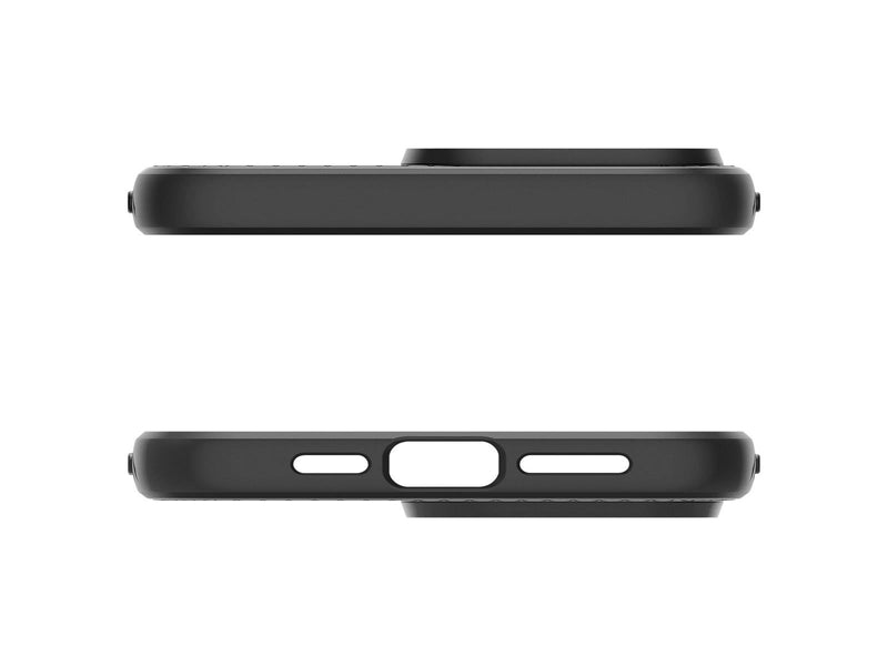 Spigen Liquid Air - matte black - iPhone 15 Pro Max