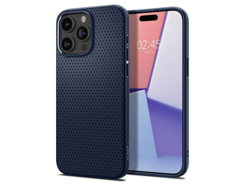 Spigen Liquid Air - navy blue - iPhone 15 Pro Max
