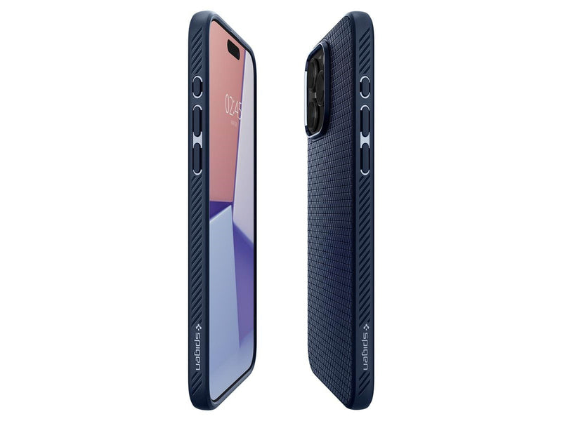 Spigen Liquid Air - navy blue - iPhone 15 Pro Max