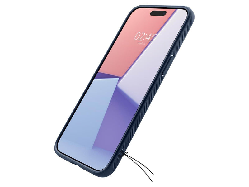 Spigen Liquid Air - navy blue - iPhone 15 Pro Max