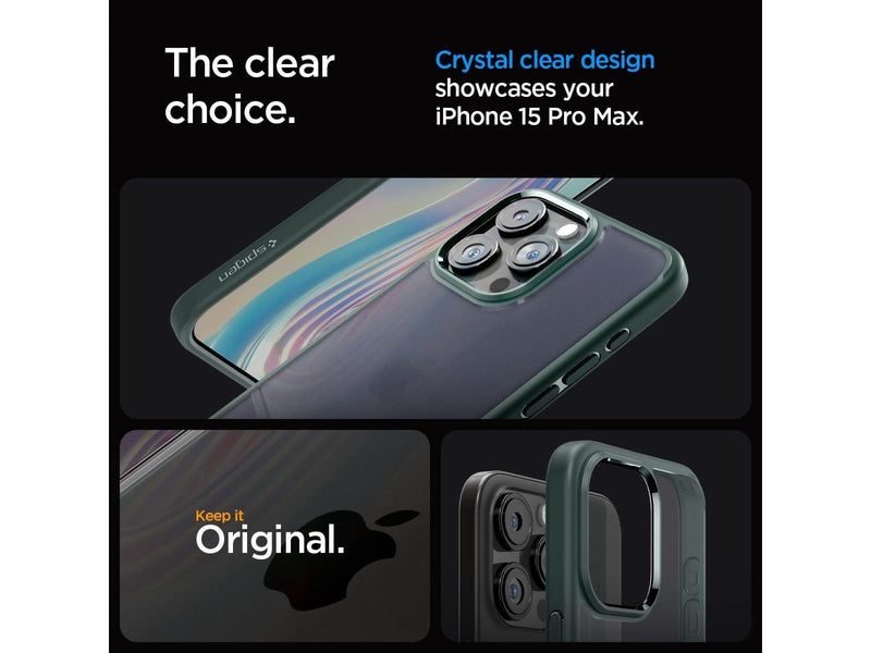 Spigen Ultra Hybrid - frost green - iPhone 15 Pro Max