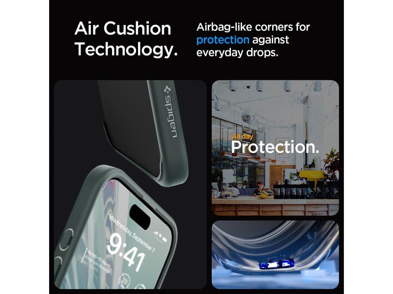 Spigen Ultra Hybrid - frost green - iPhone 15 Pro Max