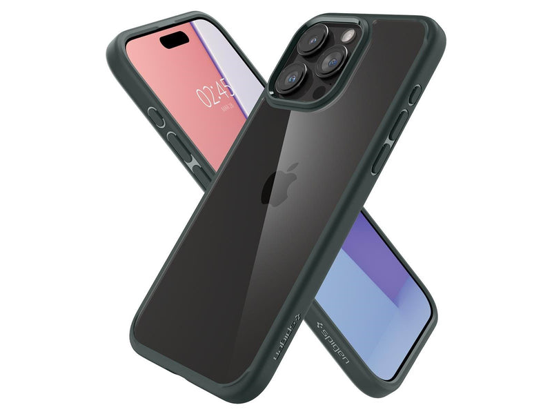 Spigen Ultra Hybrid - abyss green - iPhone 15 Pro Max
