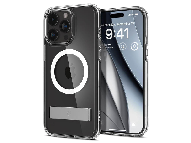 Spigen Ultra Hybrid S MagSafe - crystal clear - iPhone 15 Pro Max