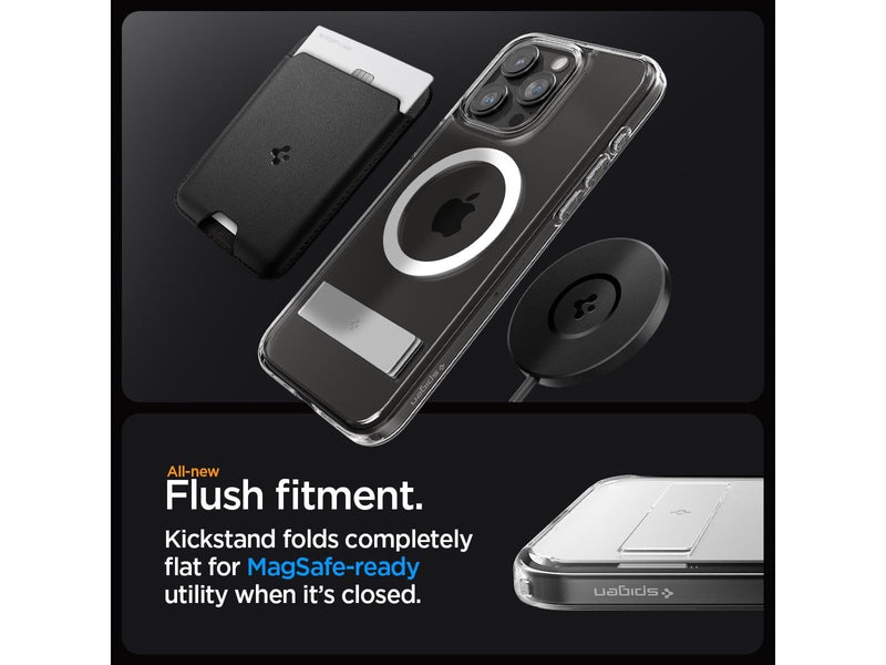 Spigen Ultra Hybrid S MagSafe - crystal clear - iPhone 15 Pro Max