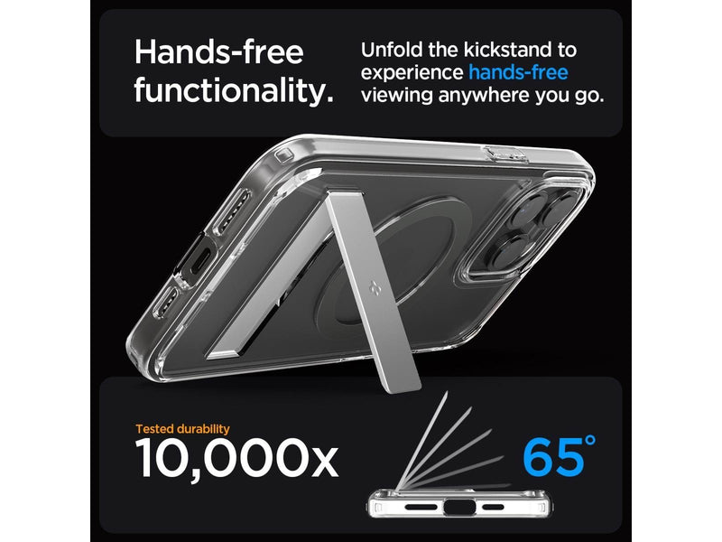 Spigen Ultra Hybrid S MagSafe - graphite - iPhone 15 Pro Max