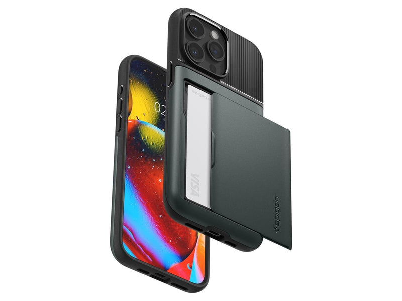 Spigen Slim Armor CS - abyss green - iPhone 15 Pro Max