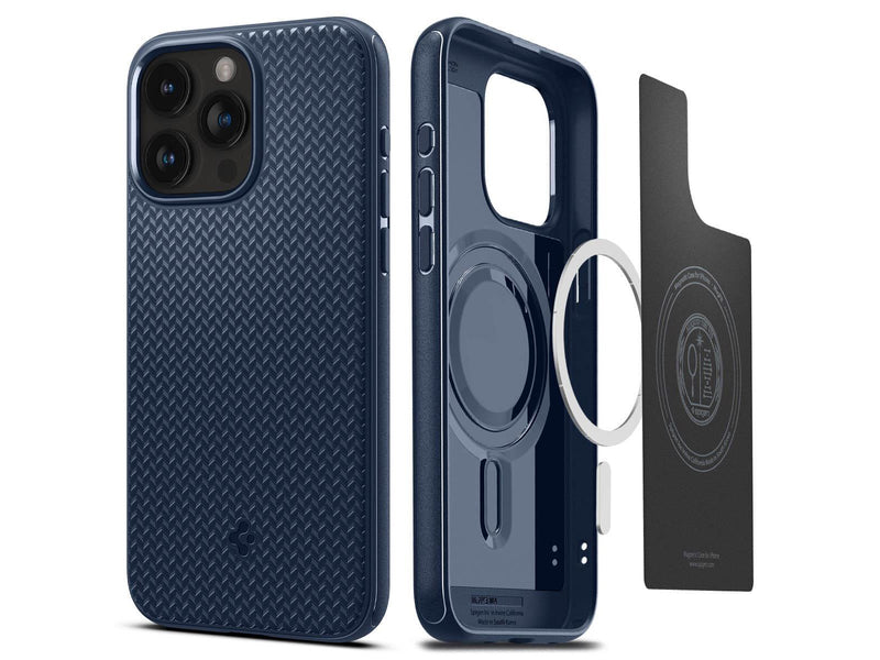 Spigen Mag Armor MagSafe - navy blue - iPhone 15 Pro Max