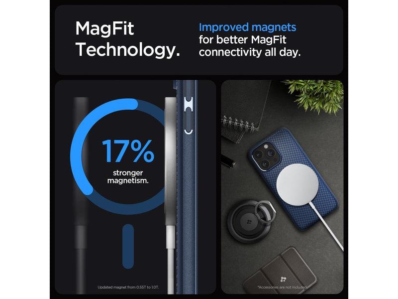 Spigen Mag Armor MagSafe - navy blue - iPhone 15 Pro Max
