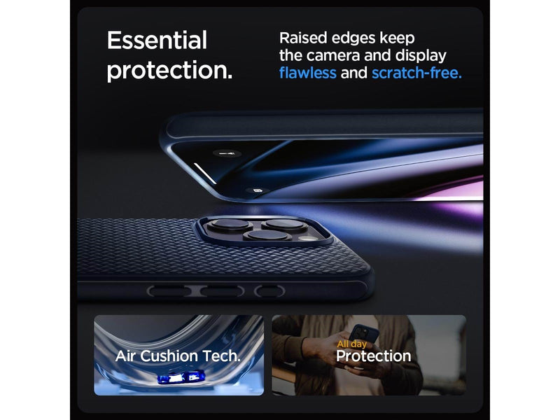 Spigen Mag Armor MagSafe - navy blue - iPhone 15 Pro Max