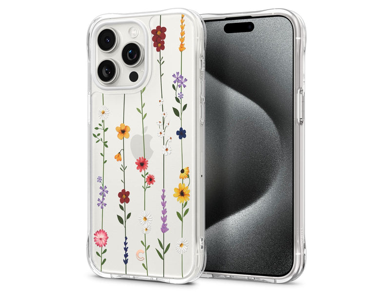 Spigen Cyrill Cecile - flower garden - iPhone 15 Pro Max