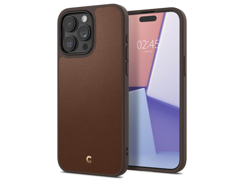 Spigen Cyrill Kajuk MagSafe - saddle brown - iPhone 15 Pro Max