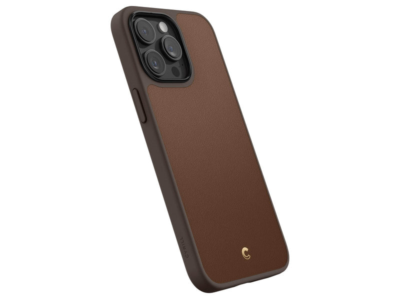 Spigen Cyrill Kajuk MagSafe - saddle brown - iPhone 15 Pro Max