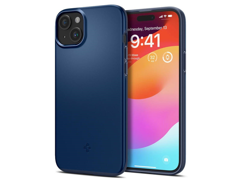 Spigen Thin Fit - navy blue - iPhone 15 Plus