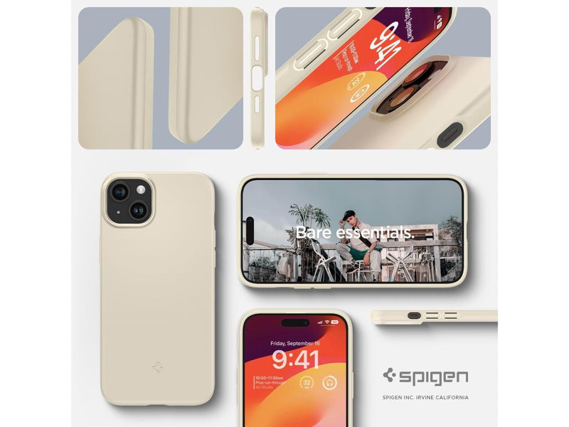 Spigen Thin Fit - mute beige - iPhone 15 Plus