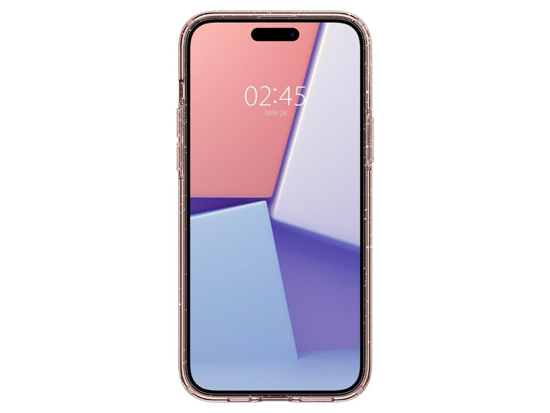 Spigen Liquid Crystal Glitter - rose quartz - iPhone 15 Plus