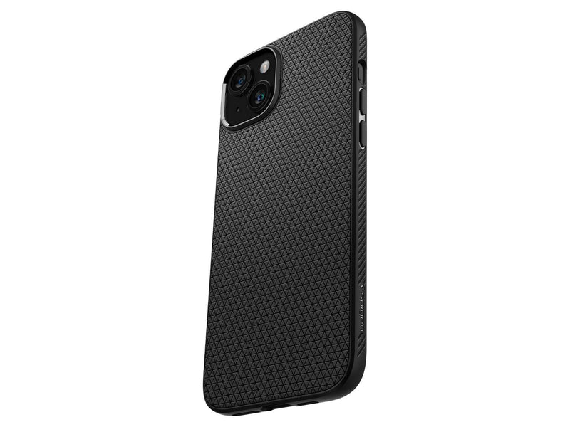 Spigen Liquid Air - matte black - iPhone 15 Plus