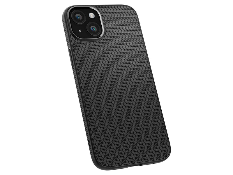 Spigen Liquid Air - matte black - iPhone 15 Plus