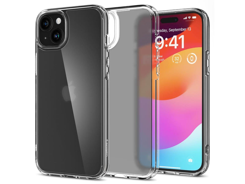 Spigen Ultra Hybrid - frost clear - iPhone 15 Plus