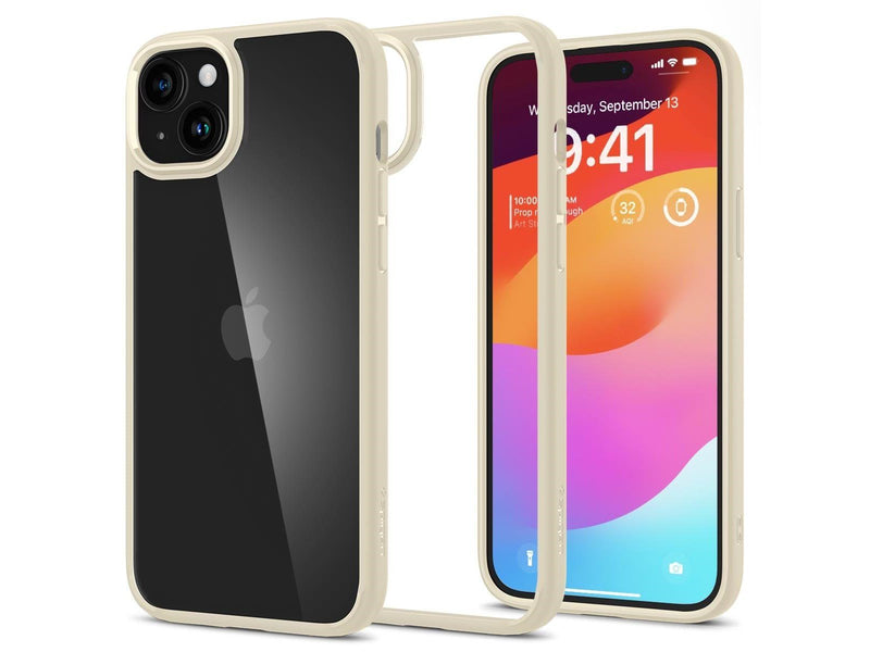 Spigen Ultra Hybrid - mute beige - iPhone 15 Plus