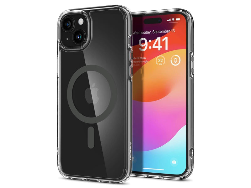 Spigen Ultra Hybrid MagSafe - graphite - iPhone 15 Plus