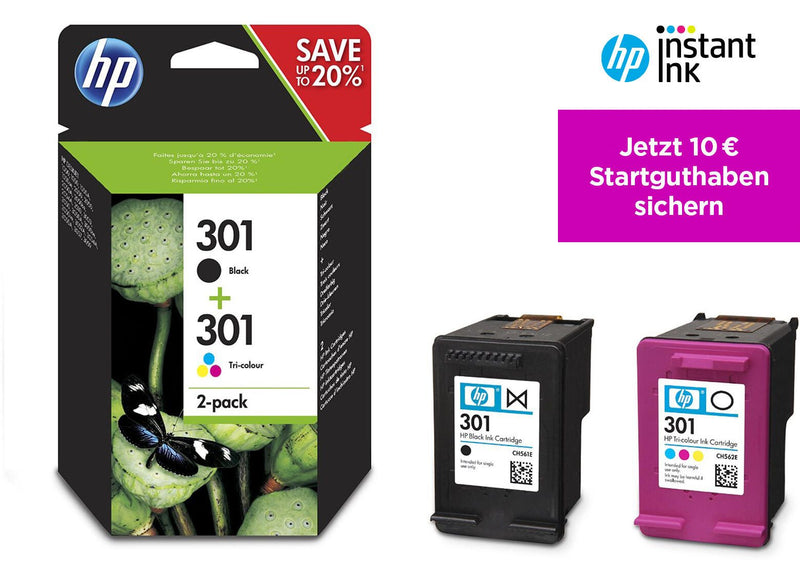 HP Original 301 Druckerpatronen - Multipack (N9J72AE)