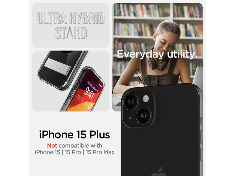 Spigen Ultra Hybrid S MagSafe - black - iPhone 15 Plus