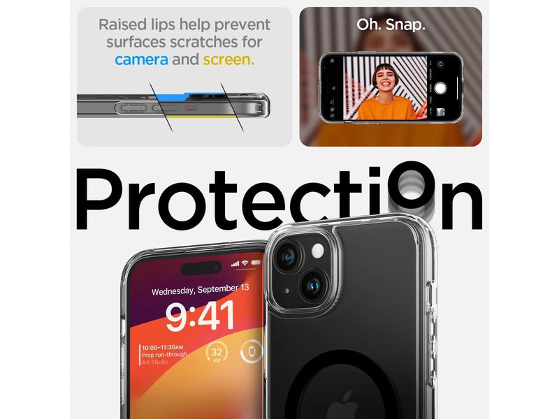 Spigen Ultra Hybrid S MagSafe - black - iPhone 15 Plus