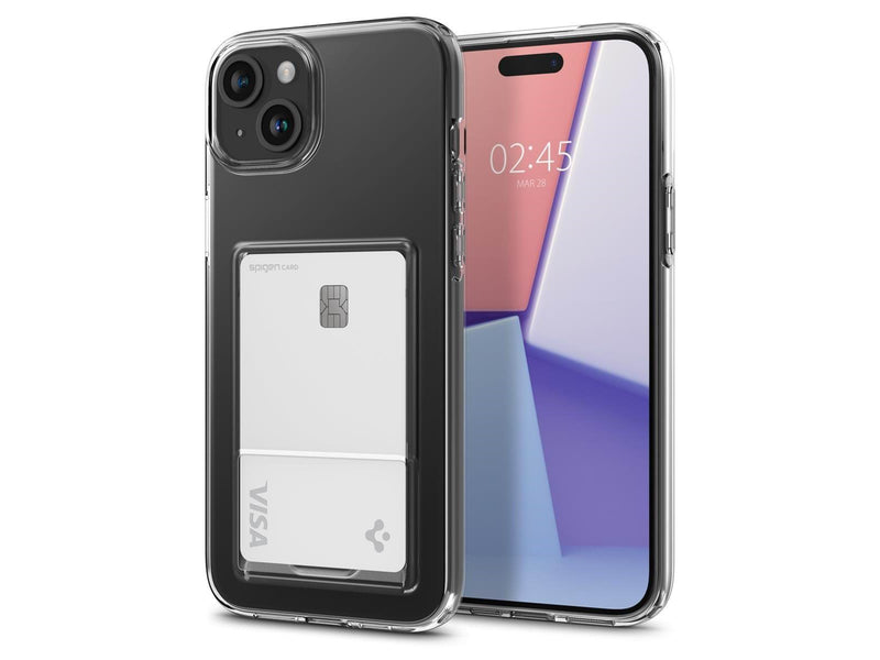 Spigen Crystal Slot - crystal clear - iPhone 15 Plus