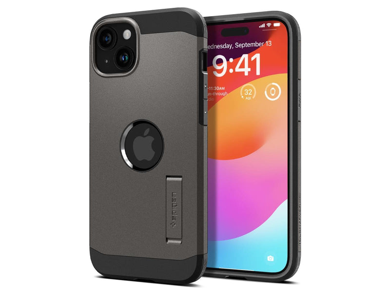Spigen Tough Armor MagSafe - gunmetal - iPhone 15 Plus