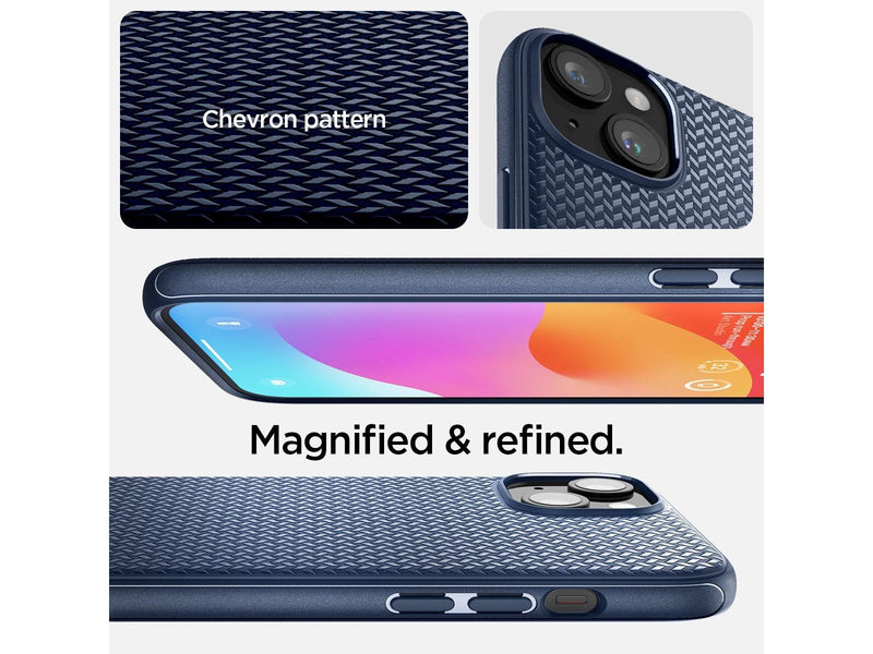 Spigen Mag Armor MagSafe - navy blue - iPhone 15 Plus