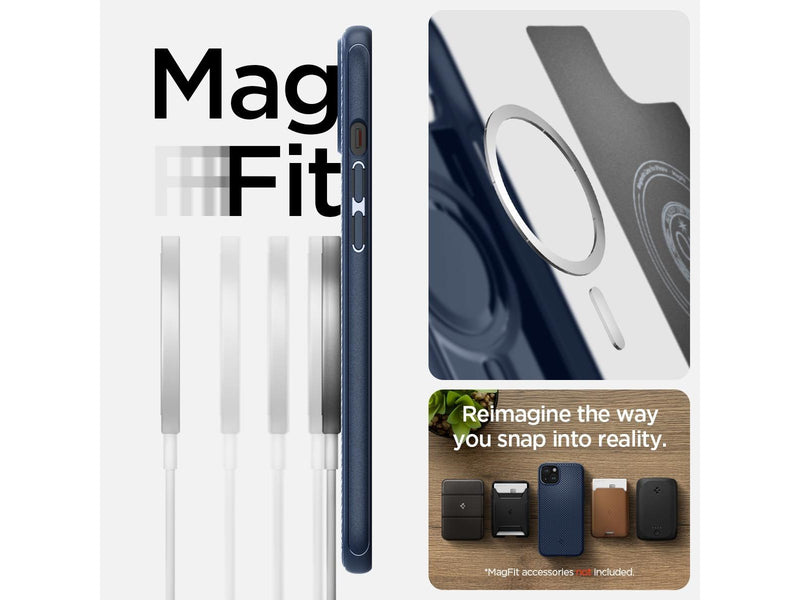 Spigen Mag Armor MagSafe - navy blue - iPhone 15 Plus