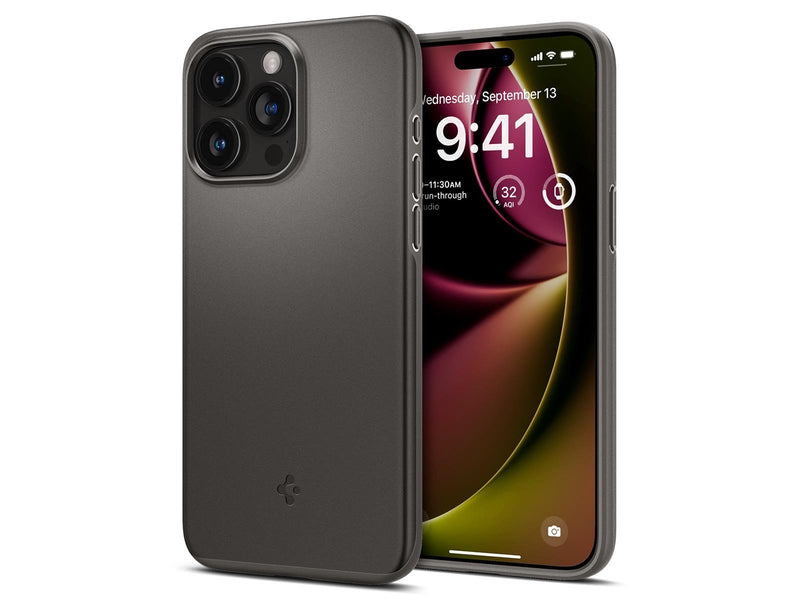 Spigen Thin Fit - gunmetal - iPhone 15 Pro