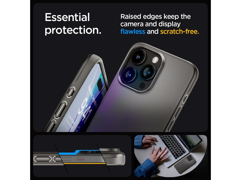 Spigen Thin Fit - gunmetal - iPhone 15 Pro
