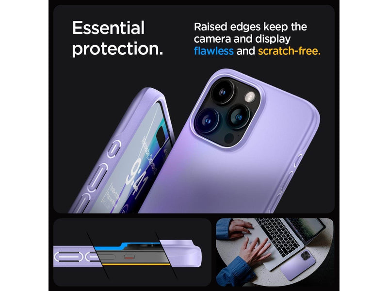 Spigen Thin Fit - iris purple - iPhone 15 Pro